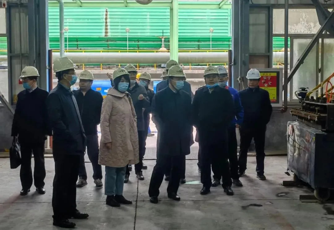 烏蘭察布市委常委、集寧區委書記奇·達楞太率隊調研南大光電(圖2)